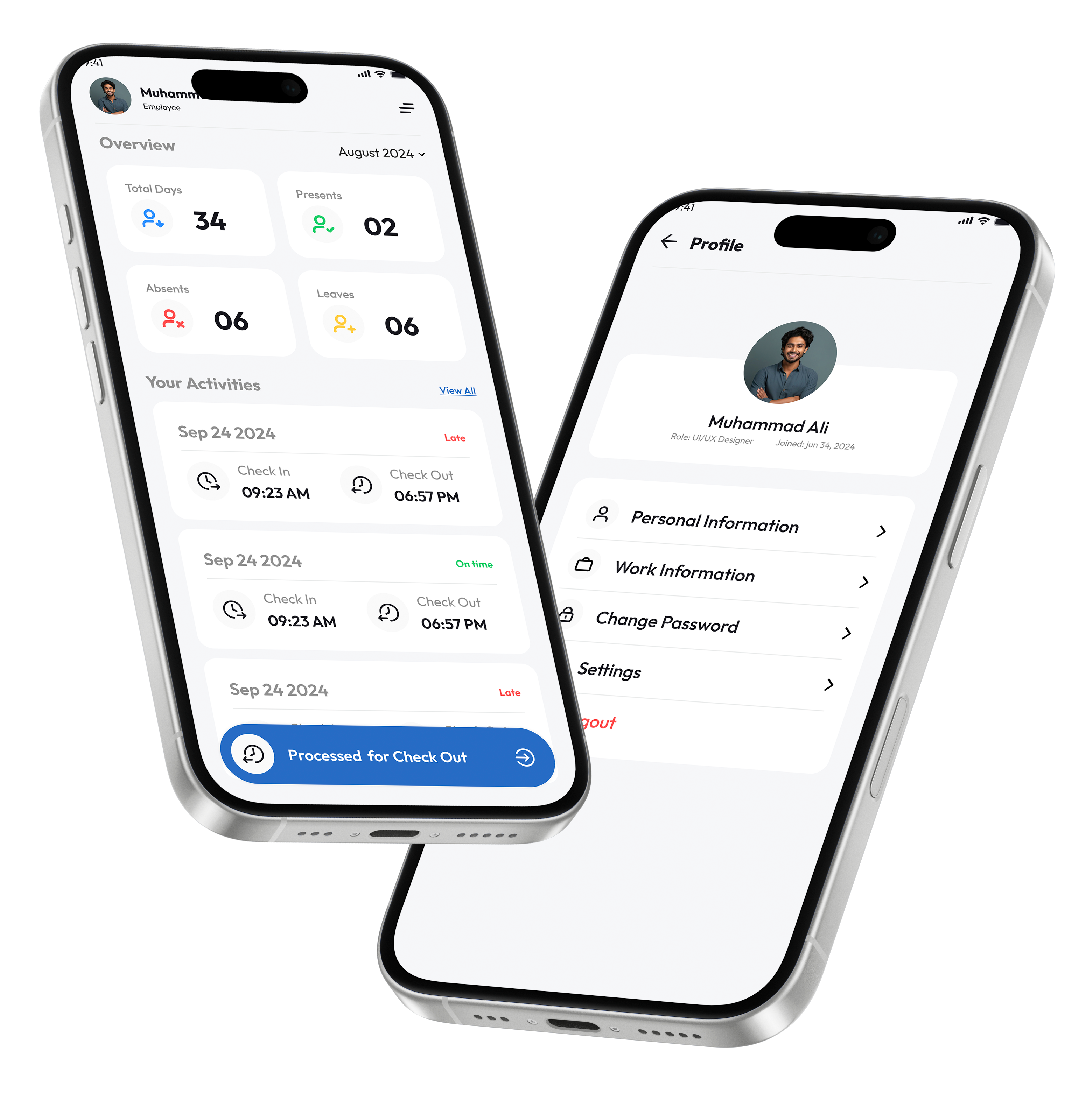 EasyHazri mobile app screenshots